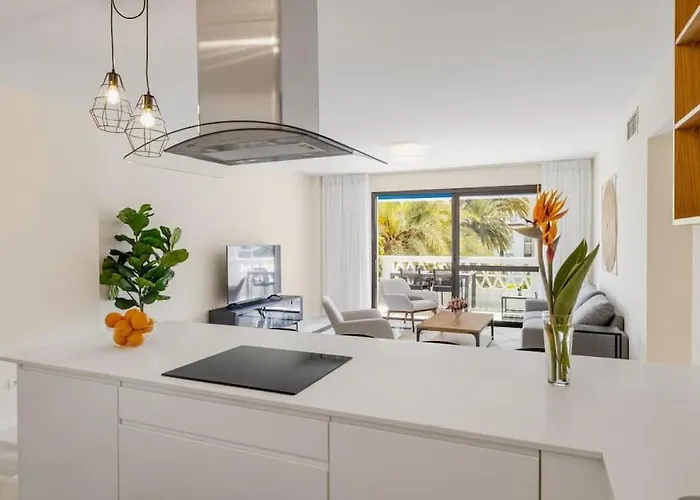 アパート Stylish Sea View In Playas Del Duque